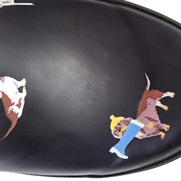 Adorable Joules women’s 10 puppy themed rain boots - Picture 2 of 6